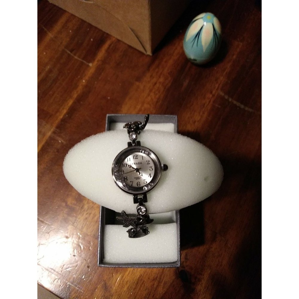 Strada ladies fashion wrist watch With Charms NEW